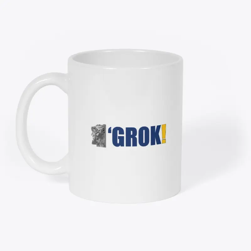 New 'GROK Branded Mug